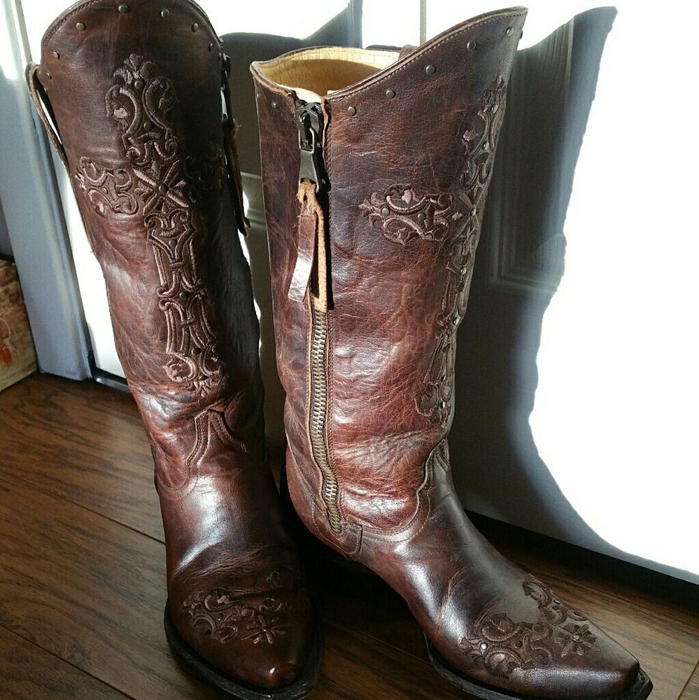 🚫SOLD🚫Cavenders cowboy boots by Old Gringo - Picture 7 of 8